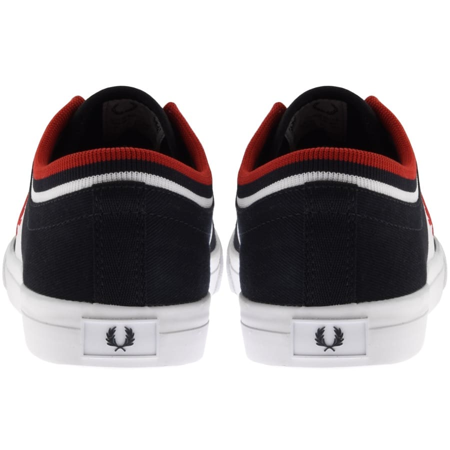 Alternative Image for ProductFred Perry Underspin Tipped Cuff Trainers Navy2